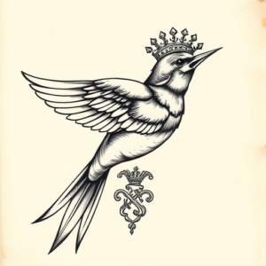 Roman Swallow Tattoo