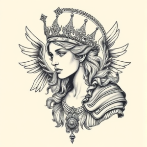 Roman Valkyrie Tattoo