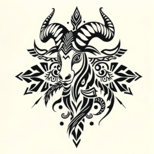 Samoan Capricorn Tattoo