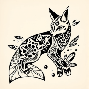 Samoan Fox Tattoo