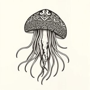 Samoan Jellyfish Tattoo