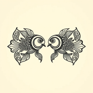 Samoan Pisces Tattoo