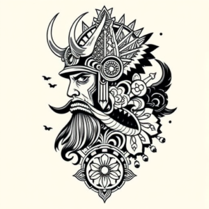 Samoan Samurai Tattoo