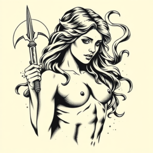 Samson Aphrodite Tattoo