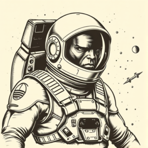 Samson Astronaut Tattoo