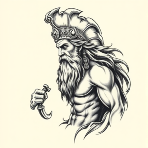 Samson Athena Tattoo