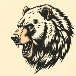 Samson Bear Tattoo