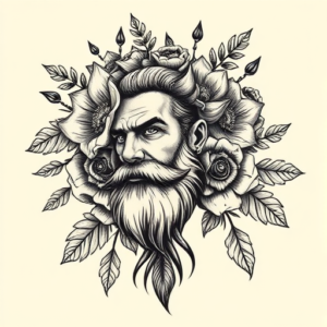 Samson Bouquet Tattoo