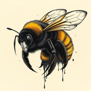 Samson Bumblebee Tattoo