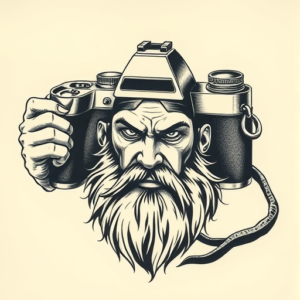 Samson Camera Tattoo