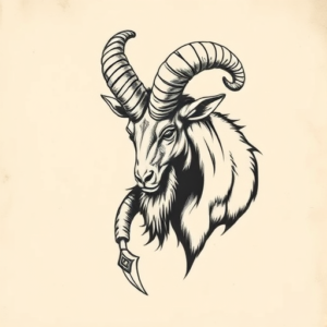 Samson Capricorn Tattoo