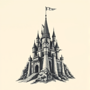 Samson Castle Tattoo