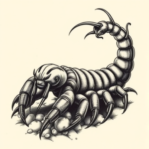 Samson Centipede Tattoo