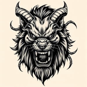 Samson Cerberus Tattoo