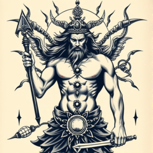 Samson Chakra Tattoo