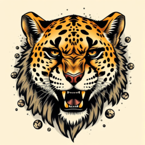 Samson Cheetah Tattoo