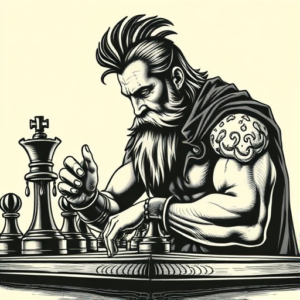 Samson Chess Tattoo