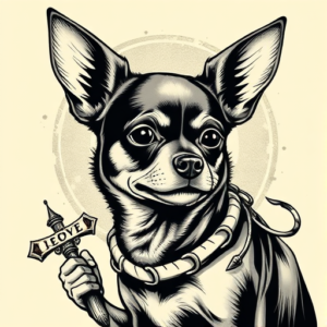 Samson Chihuahua Tattoo