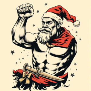 Samson Christmas Tattoo