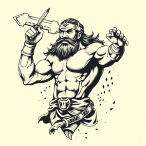 Samson Coordinates Tattoo