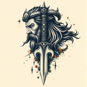 Samson Dagger Tattoo