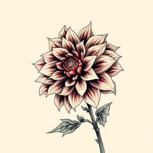 Samson Dahlia Tattoo