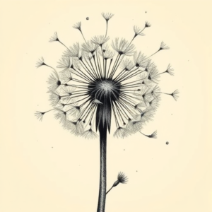 Samson Dandelion Tattoo