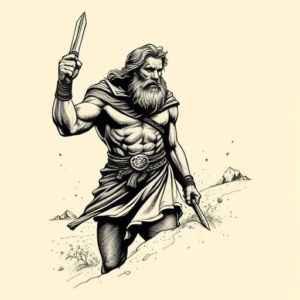 Samson Desert Tattoo