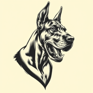 Samson Doberman Tattoo