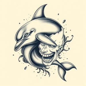 Samson Dolphin Tattoo