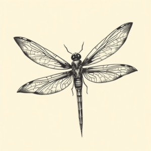 Samson Dragonfly Tattoo