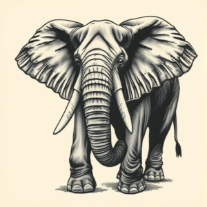 Samson Elephant Tattoo
