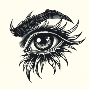 Samson Eye Tattoo