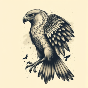 Samson Falcon Tattoo
