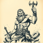 Samson Fallout Tattoo