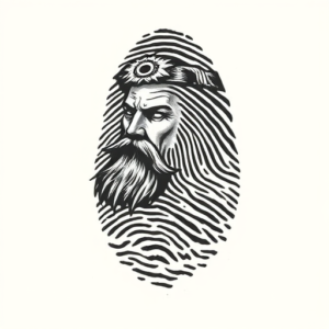 Samson Fingerprint Tattoo