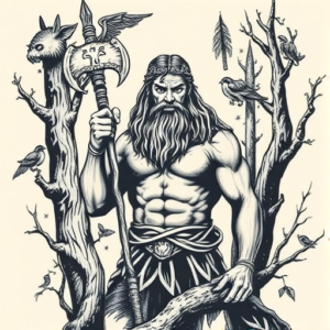 Samson Forest Tattoo