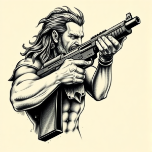 Samson Glock Tattoo