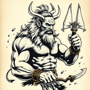 Samson Hannya Tattoo