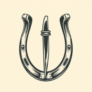 Samson Horseshoe Tattoo