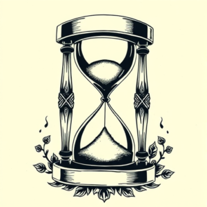 Samson Hourglass Tattoo