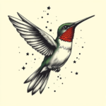 Samson Hummingbird Tattoo