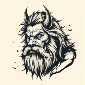 Samson Husky Tattoo