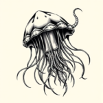 Samson Jellyfish Tattoo