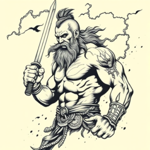 Samson Kintsugi Tattoo