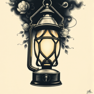 Samson Lantern Tattoo