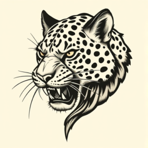 Samson Leopard Tattoo
