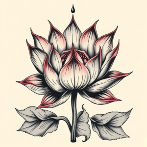 Samson Lotus Tattoo