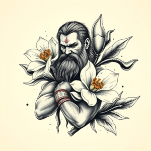 Samson Magnolia Tattoo