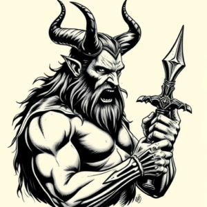 Samson Maleficent Tattoo